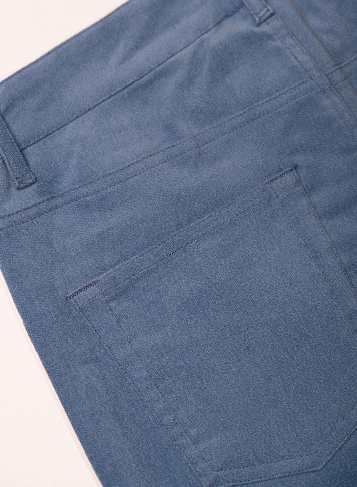 Blue Denim Western Pocket Flare Jeans ‐ Phix
